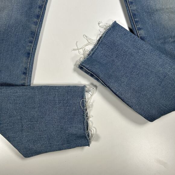 AG Adriano Goldschmied Jeans Womens 28R The Legging Ankle Super Skinny Lght Blue - Picture 9 of 16